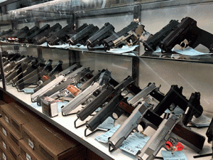 Hook Line & Sinker in Oakley, CA offers a variety of firearms