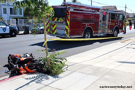 antioch street killed motorcyclist 10th performing wheelie down man who