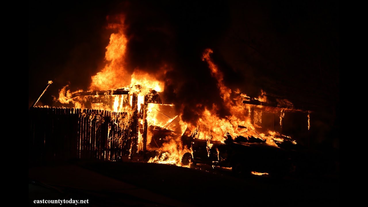 Garage Fire Destroys Oakley Home, Multiple Vehicles
