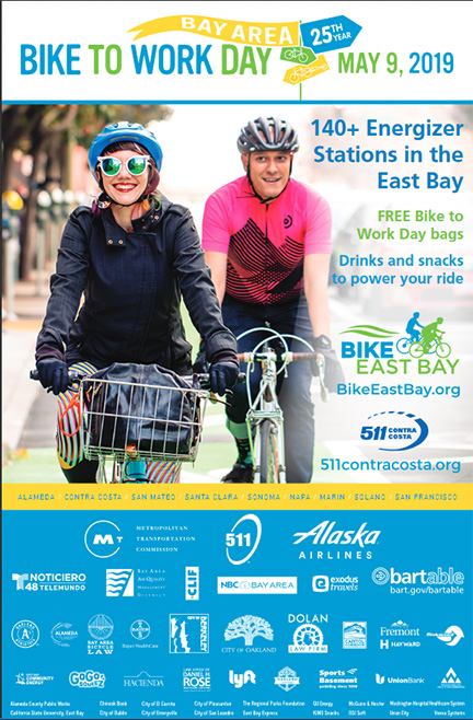 Board of Supervisors Celebrates May 9th, 2019 as Bike to Work Day