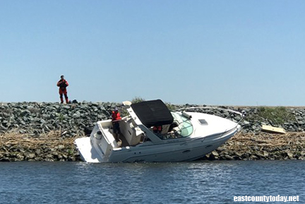 Boat Crashes into Rocks on Bethel Island, US Coast Guard Responds