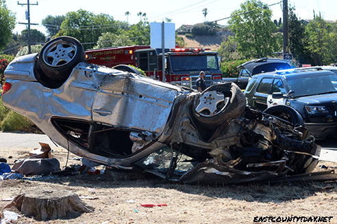 One dead, one injured in collision on Railroad Canyon Road