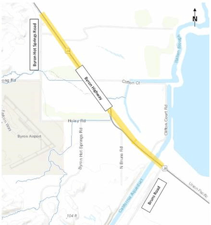 Contra Costa Public Works Will Replace Rumble Strip Markers On Byron Highway in Byron