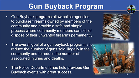 Over 300 firearms turned in at county's gun buyback event 