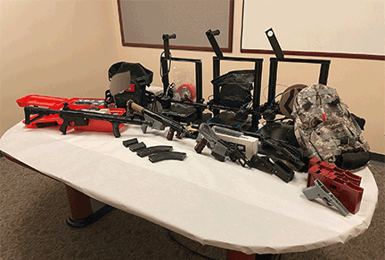 Brentwood Man Arrested in Homemade Illegal Gun Manufacturing Operation